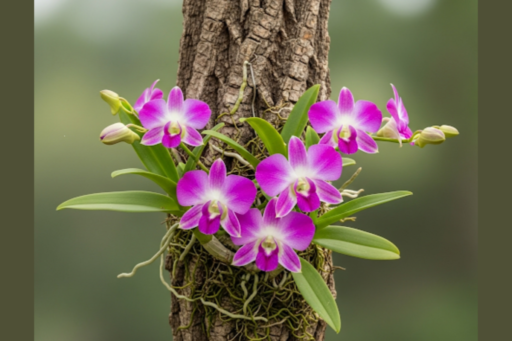 Como Plantar Orquídea em Casca de Madeira